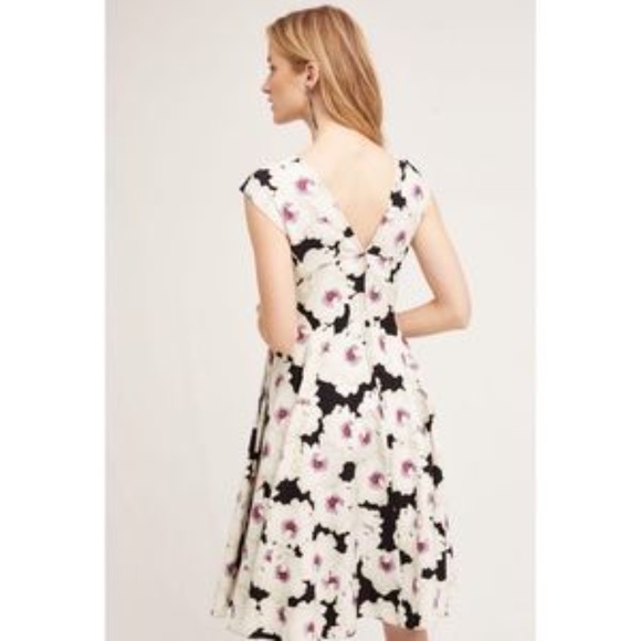 NWOT Anthropologie Paimpoint Silk Dress - Picture 2 of 4